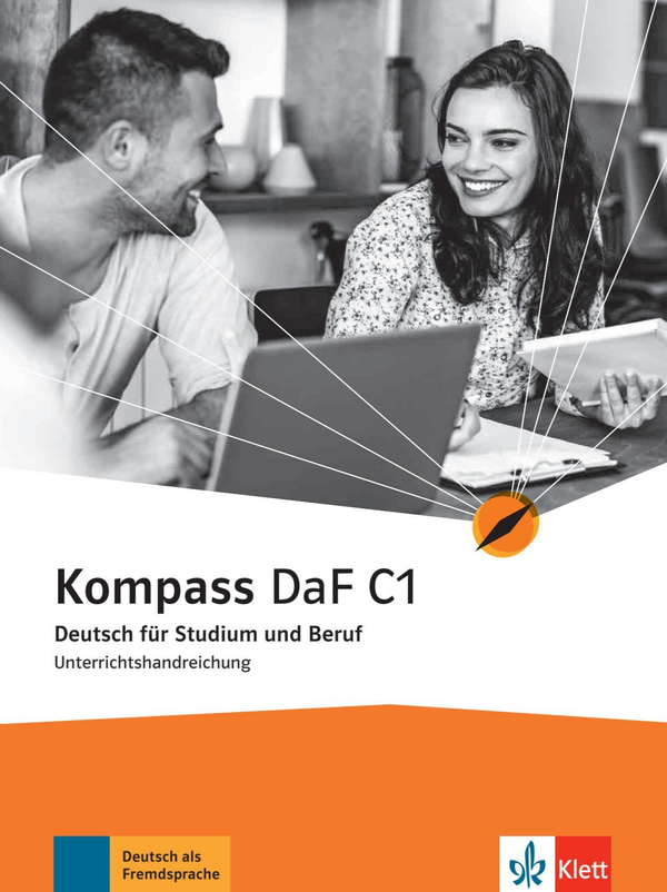 Паперова книга «Kompass DaF C1 Unterrichtshandreichung», авторів Ільза Сандер, Верена Джилмоцці - фото №1