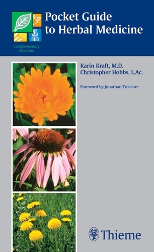 Бумажная книга «Pocket Guide to Herbal Medicine», авторов Кристофер Хоббс, Карин Крафт - фото №1