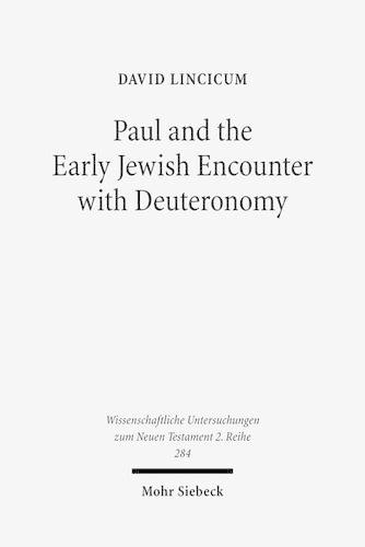 Бумажная книга «Paul and the Early Jewish Encounter with Deuteronomy», автор Дэвид Линсикум - фото №1