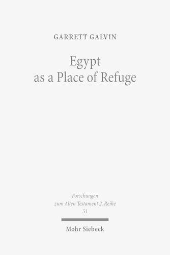 Бумажная книга «Egypt as a Place of Refuge», автор Гарретт Гэлвин - фото №1