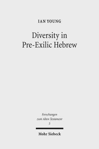Бумажная книга «Diversity in Pre-Exilic Hebrew» - фото №1