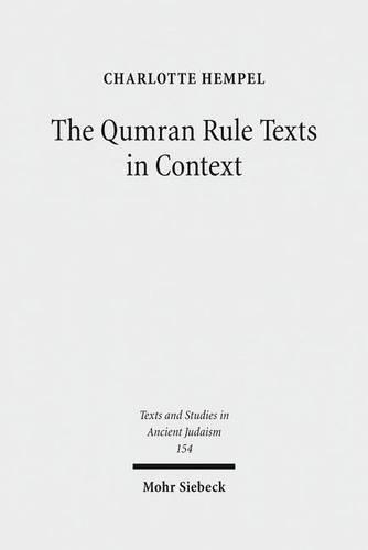 Бумажная книга «The Qumran Rule Texts in Context: Collected Studies», автор Шарлотта Хемпель - фото №1