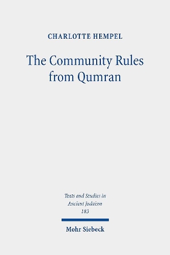 Бумажная книга «The Community Rules from Qumran: A Commentary», автор Шарлотта Хемпель - фото №1