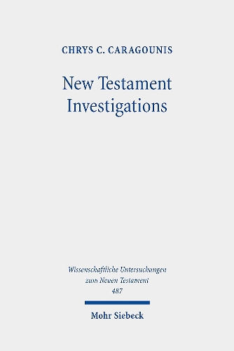 Паперова книга «New Testament Investigations: A Diachronic Perspective», автор Кріс К. Карагуніс - фото №1