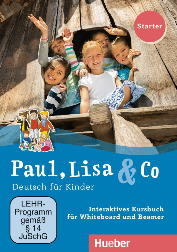 Бумажная книга «Paul, Lisa & Co Starter. Interaktives Kursbuch für Whiteboard und Beamer. DVD-ROM», автор Моника Боверманн - фото №1