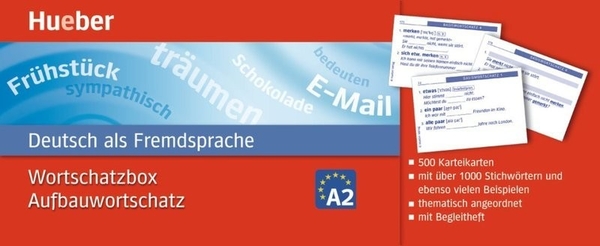 Паперова книга «Wortschatzbox Deutsch als Fremdsprache. Aufbauwortschatz A2» - фото №1