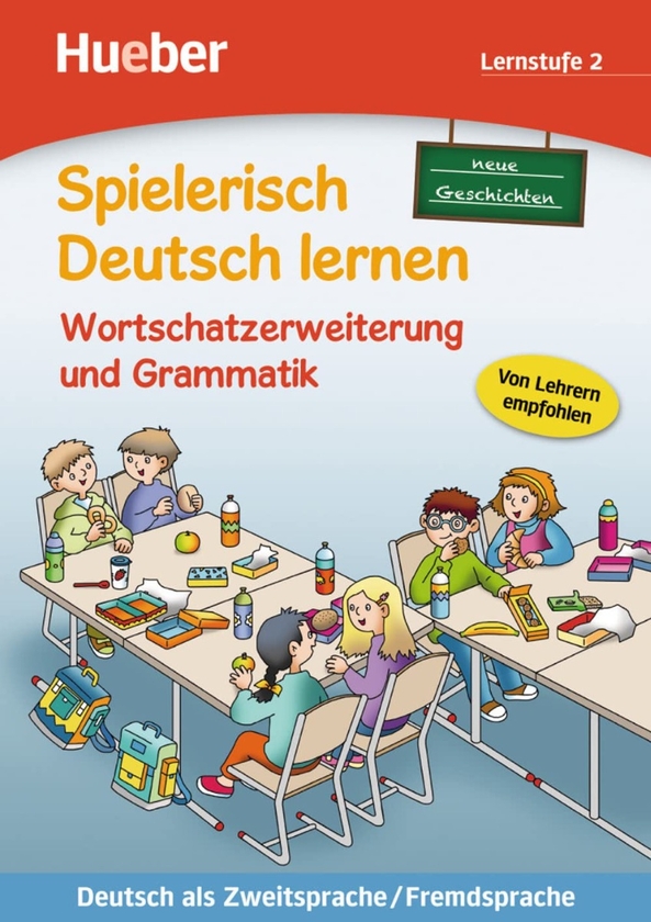 Паперова книга «Spielerisch Deutsch lernen. Wortschatzerweiterung und Grammatik. Lernstufe 2», авторів Меріон Техмер, Максіміліан Лев - фото №1