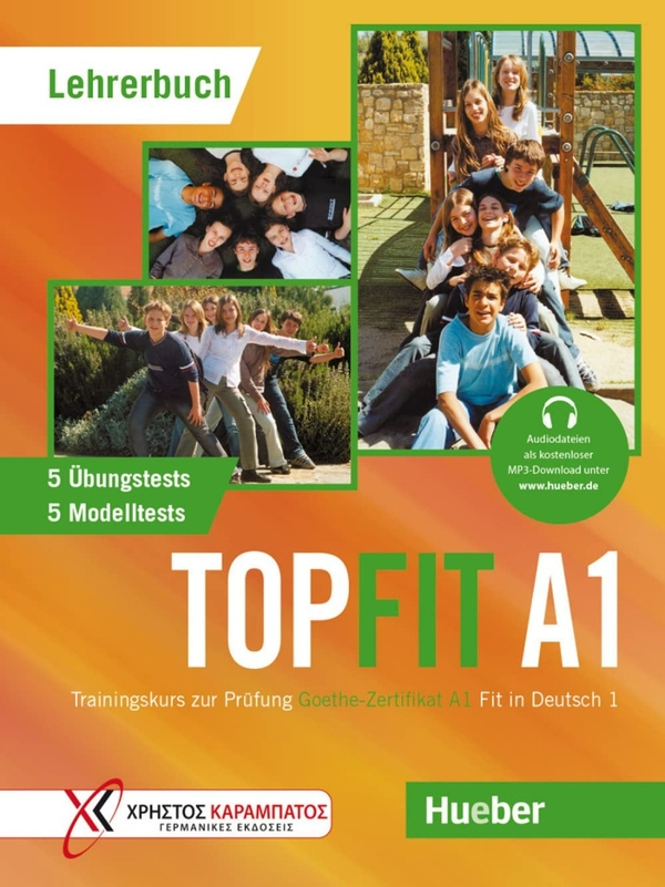 Бумажная книга «Topfit A1. Trainingskurs zur Prüfung Goethe-Zertifikat A1 Fit in Deutsch. Lehrerbuch », авторов Моника Боверманн, Мануэла Джорджиякаки - фото №1