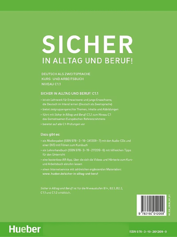 [object Object] «Sicher in Alltag und Beruf! Deutsch als Zweitsprache. Kurs- und Arbeitsbuch C1.1», авторов Сюзанна Швальб, Магдалена Матуссек, Михаэла Перлманн-Бальме - фото №2 - миниатюра