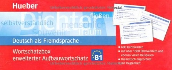 Бумажная книга «Wortschatzbox Erweiterter Aufbauwortschatz. Deutsch Als Fremdsprache. B 1» - фото №1