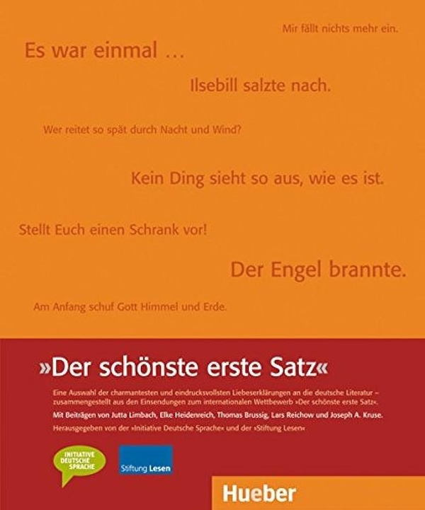 Паперова книга «Der schonste erste Satz» - фото №1