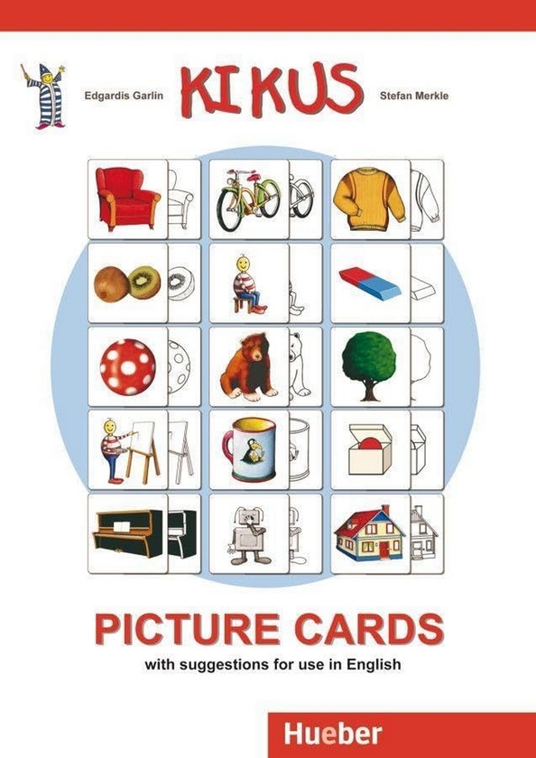 Бумажная книга «KIKUS Englisch. Picture Cards with suggestions for use in English», авторов Эдгардис Гарлин, Стефан Меркл - фото №1