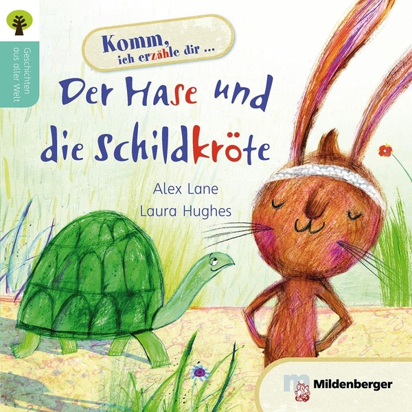 Паперова книга «Der Hase und die Schildkröte», авторів Алекс Лейн, Лора Хьюз - фото №1