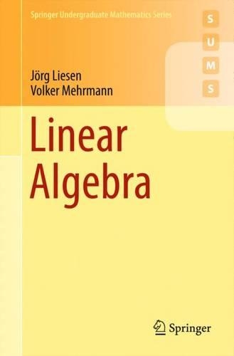Бумажная книга «Linear Algebra», авторов Йорг Лизен, Фолькер Мерманн - фото №1
