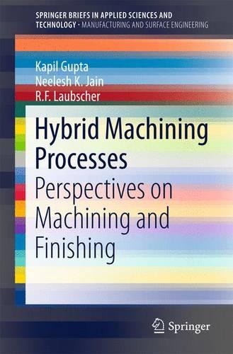 Бумажная книга «Hybrid Machining Processes: Perspectives on Machining and Finishing», авторов Капил Гупта, Нилеш К. Джайн, Р. Ф. Лаубшер - фото №1