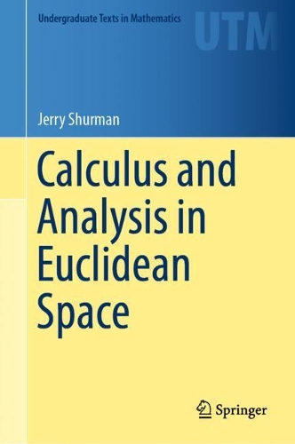 [object Object] «Calculus and Analysis in Euclidean Space», автор Джеррі Шурман - фото №1