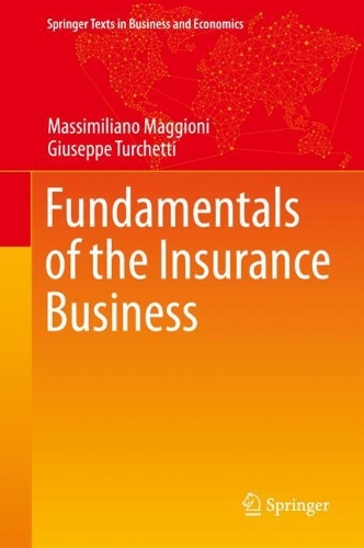 Паперова книга «Fundamentals of the Insurance Business», авторів Джузеппе Туркетті, Массіміліано Маджоні - фото №1
