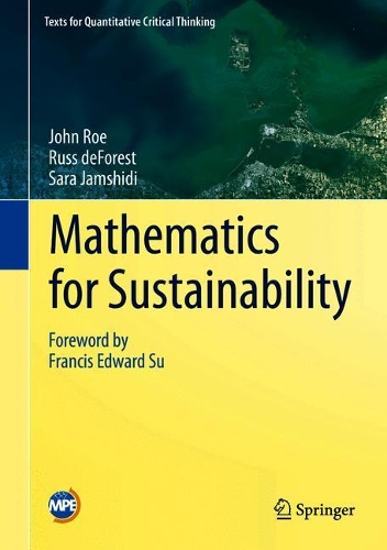 Бумажная книга «Mathematics for Sustainability», авторов Расс деФорест, Сара Джамшиди - фото №1