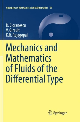 [object Object] «Mechanics and Mathematics of Fluids of the Differential Type», авторів Д. Чіоранеску, К.Р. Раджагопал, В. Жиро - фото №1