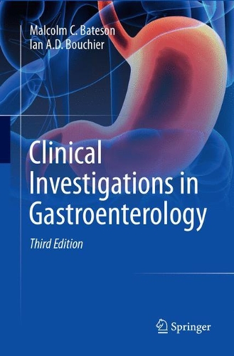 Бумажная книга «Clinical Investigations in Gastroenterology», авторов Иэн А.Д. Бушье, Малкольм К. Бейтсон - фото №1