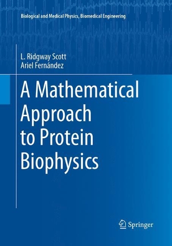 Паперова книга «A Mathematical Approach to Protein Biophysics», авторів Аріель Фернандес, Л. Ріджвей Скотт - фото №1