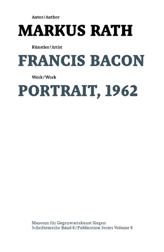Паперова книга «Francis Bacon: Portrait, 1962», автор Маркус Рат - фото №1