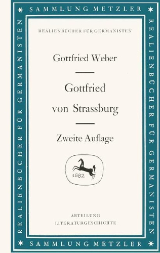Бумажная книга «Gottfried von Strassburg», автор Готфрид Вебер - фото №1