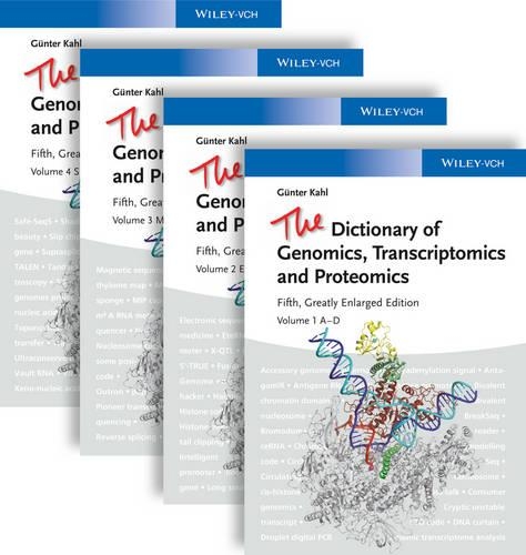 Бумажная книга «The Dictionary of Genomics, Transcriptomics and Proteomics, 4 Volume Set», автор Гюнтер Кал - фото №1
