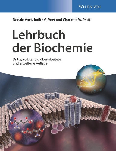 Паперова книга «Lehrbuch der Biochemie», авторів Шарлотта В. Пратт, Дональд Воет, Джудіт Г. Воет - фото №1