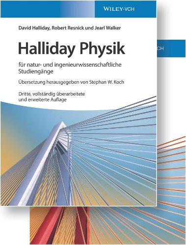 Бумажная книга «Halliday Physik für natur- und ingenieurwissenschaftliche Studiengänge: Lehrbuch und Übungsbuch», авторов Дэвид Халлидей, Джерл Уокер, Роберт Резник, Стефан В. Кох - фото №1
