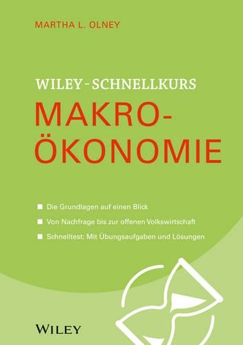 Бумажная книга «Wiley Schnellkurs Makroökonomie», автор Марта Л. Олни - фото №1
