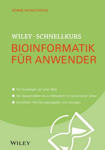 [object Object] «Wiley-Schnellkurs Bioinformatik für Anwender», автор Рёббе Вюнширс - фото №1