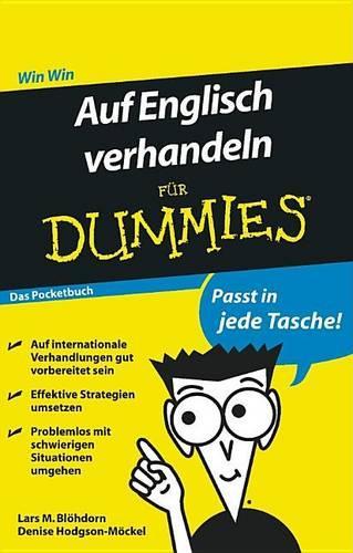 Паперова книга «Auf Englisch verhandeln fur Dummies Das Pocketbuch», авторів Деніз Ходжсон-Моккель, Ларс М. Бледорн - фото №1