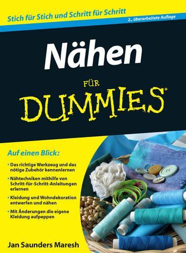 Паперова книга «Nähen für Dummies», автор Ян Сондерс Мареш - фото №1