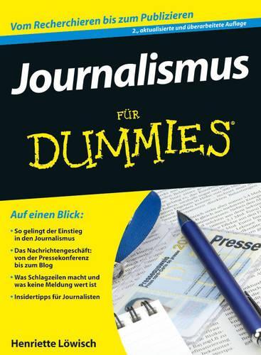 Бумажная книга «Journalismus für Dummies», автор Генриетта Лёвиш - фото №1