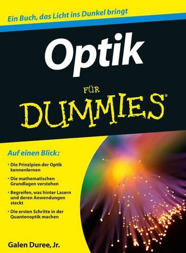 Бумажная книга «Optik für Dummies», автор Гален К. Дюри - фото №1