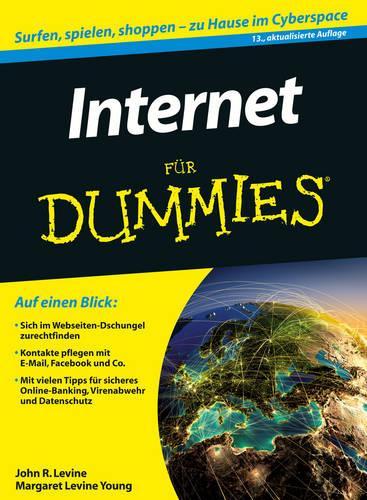 Бумажная книга «Internet für Dummies», авторов Джон Р. Левин, Маргарет Левин Янг - фото №1