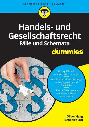 Бумажная книга «Handels- und Gesellschaftsrecht Falbearbeitung und Schemata für Dummies», автор Оливер Хааг - фото №1