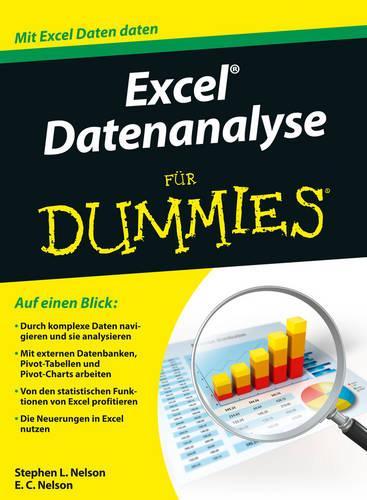 [object Object] «Excel Datenanalyse für Dummies», авторів Е. К. Нельсон, Стівен Л. Нельсон - фото №1