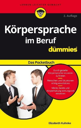 Паперова книга «Körpersprache im Beruf für Dummies Das Pocketbuch», автор Елізабет Кунке - фото №1