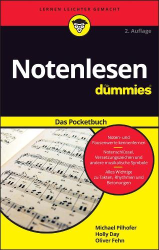 Бумажная книга «Notenlesen für Dummies Das Pocketbuch», авторов Холли Дэй, Майкл Пилхофер, Оливер Фен - фото №1