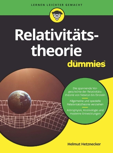 Паперова книга «Relativitätstheorie für Dummies», автор Гельмут Хетцнекер - фото №1