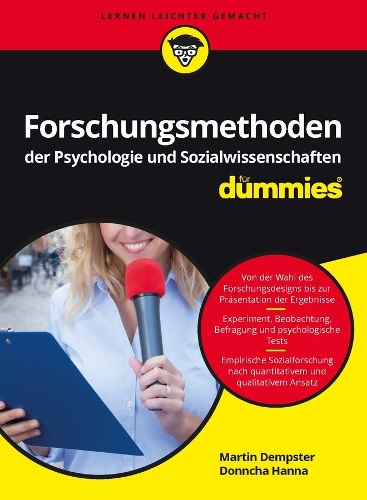 Бумажная книга «Forschungsmethoden der Psychologie und Sozialwissenschaften für Dummies», авторов Доннча Ханна, Мартин Демпстер - фото №1