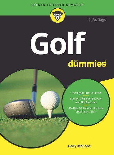 Паперова книга «Golf für Dummies», автор Гарі МакКорд - фото №1