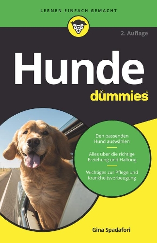 Паперова книга «Hunde für Dummies», автор Джина Спадафорі - фото №1