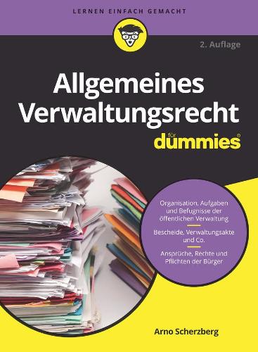 Бумажная книга «Allgemeines Verwaltungsrecht für Dummies», автор Арно Шерцберг - фото №1