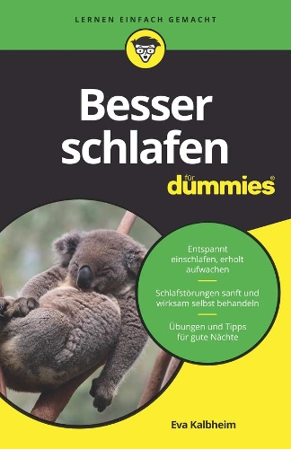 Бумажная книга «Besser schlafen für Dummies», автор Ева Калбхайм - фото №1