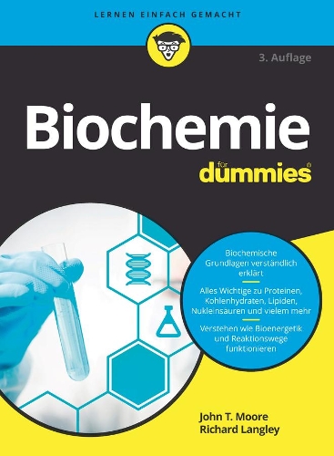 Паперова книга «Biochemie für Dummies», авторів Джон Т. Мур, Річард Х. Ленглі - фото №1
