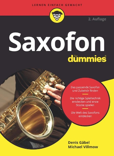 Паперова книга «Saxofon für Dummies», авторів Деніс Гебель, Міхаель Вільмоу - фото №1