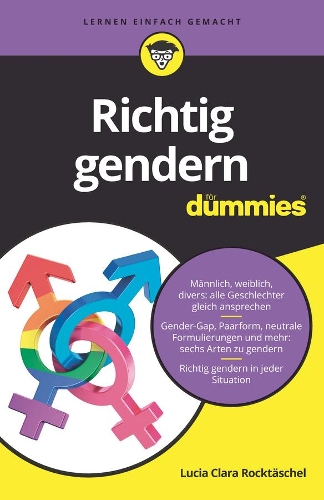 Паперова книга «Richtig gendern für Dummies», автор Лючія Клара Рокташель - фото №1